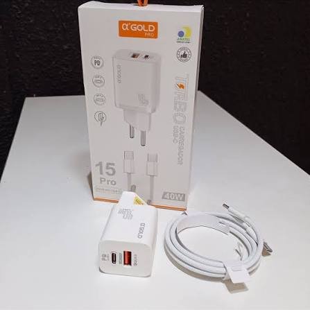 Carregador Gold 40W Tipo C
