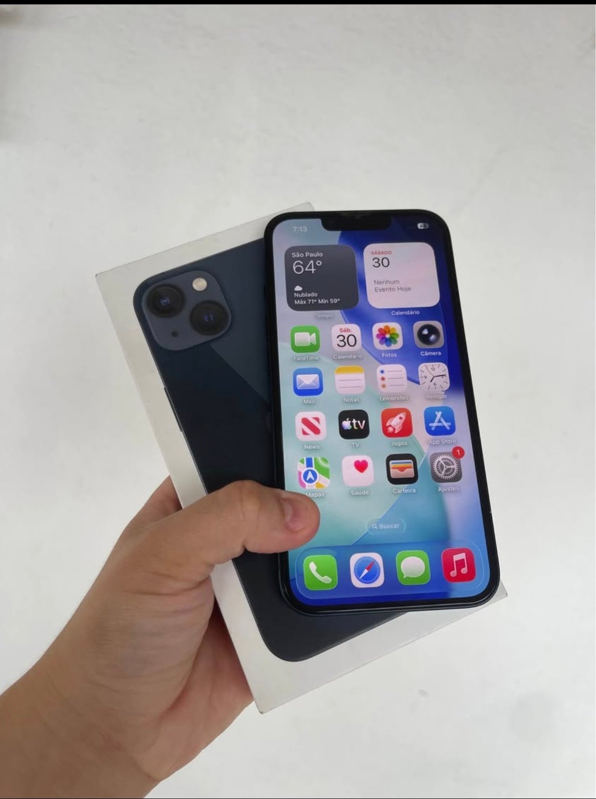 Iphone 13 128GB Midnight Blue